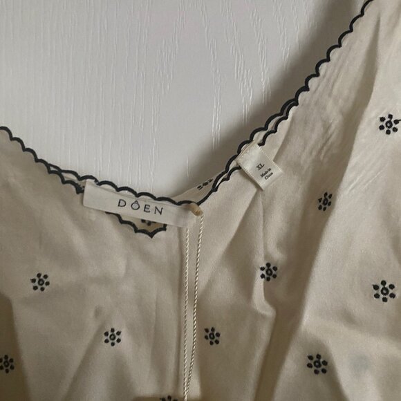 Doen Effie Camisole in Sea Salt 100% Silk - XL - NWT - Picture 4 of 5